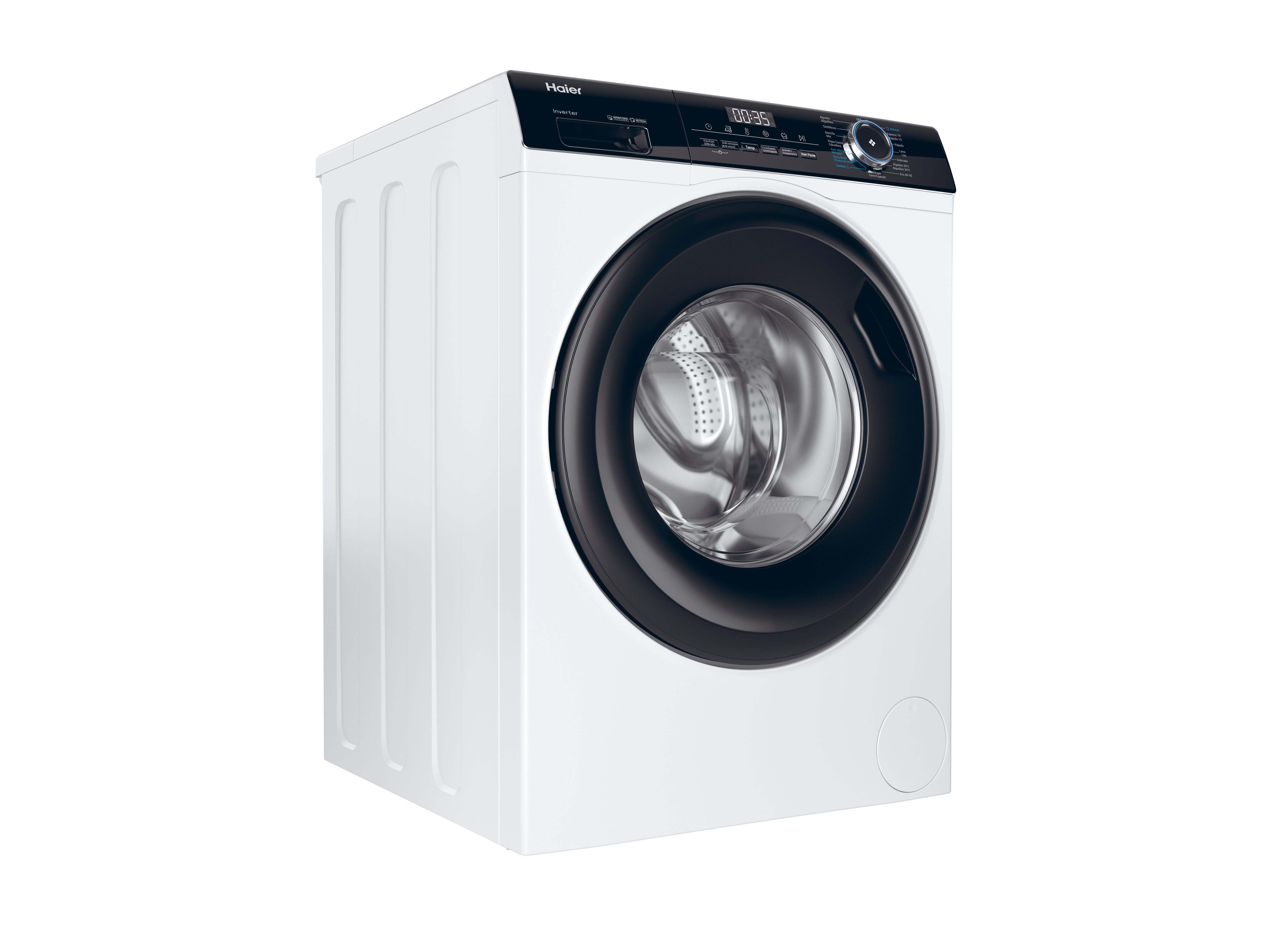 MÁQUINA DE LAVAR ROUPA HAIER HW80-BP14939-IB - BRANCO A 8KG