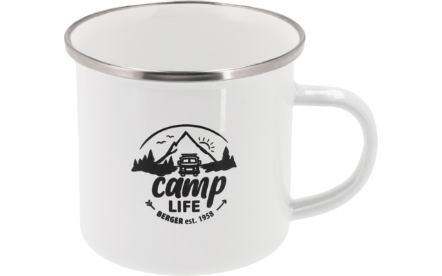 Camplife Emaille Becher 350 ml