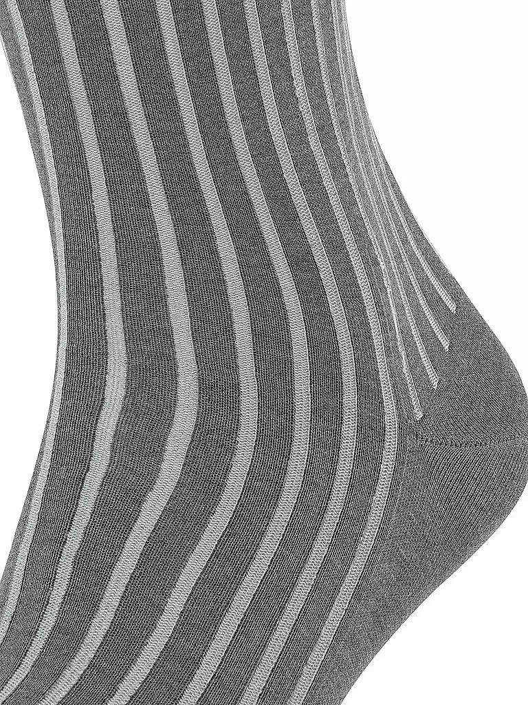 FALKE Socken SHADOW steel mel hellgrau