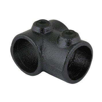 Novidade steigerbuis koppelstuk t-stuk zwart ø 42 mm