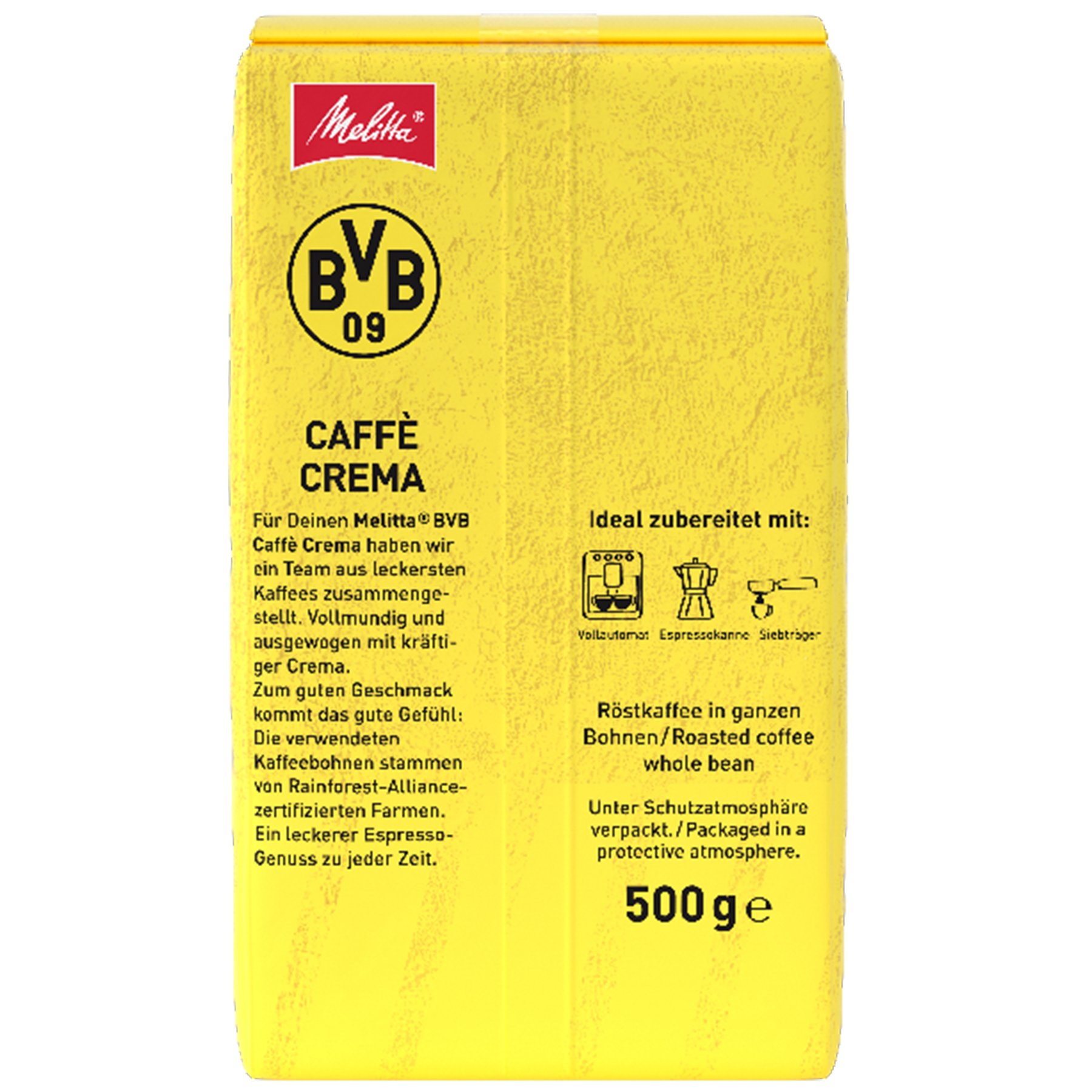 Melitta® BVB Caffè Crema|Kaffeebohnen 500g