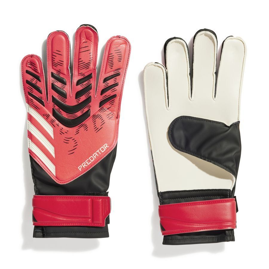 adidas Gants de Gardien Predator Training Pure Victory - Lucid Red/Noir/Blanc