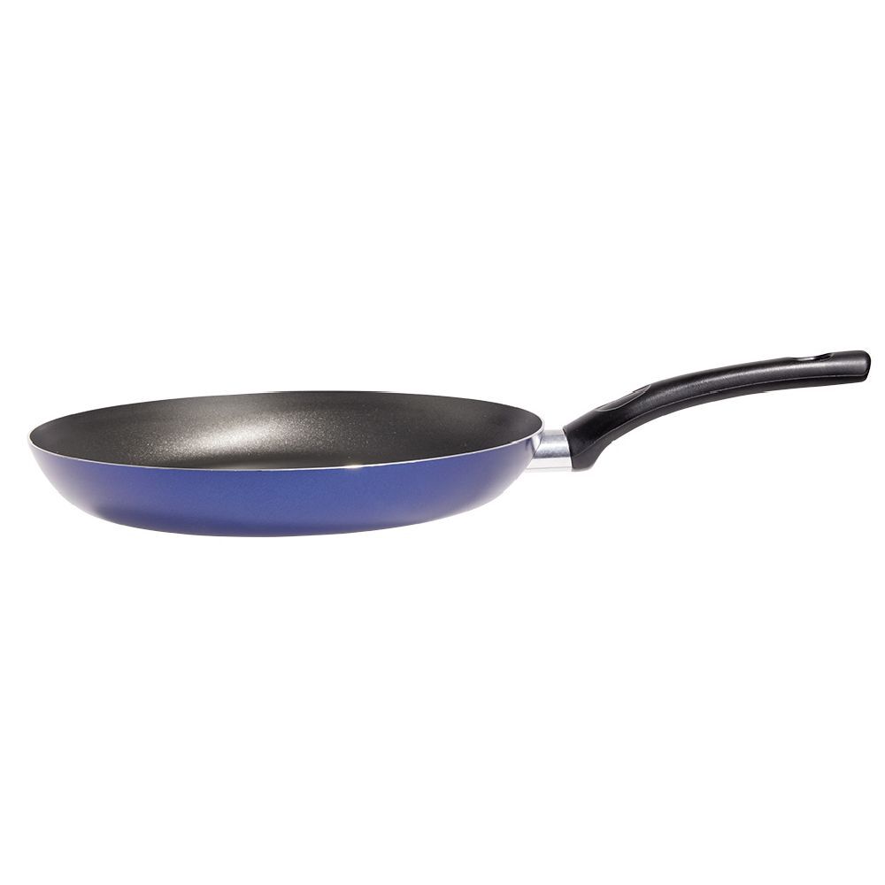 Poêle aluminium gris ou bleu Ø28 cm