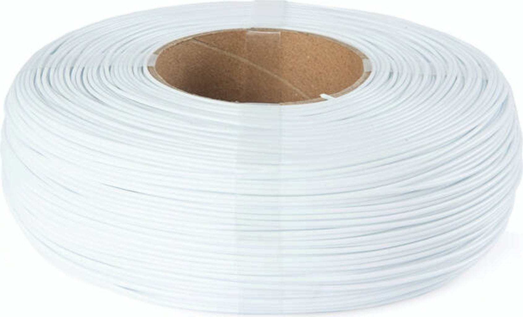 Spectrum  ReFill RPETG Arctic White, 1,75 mm / 1000 g    Recyceltes PETG Material ohne Spule in Arctic White