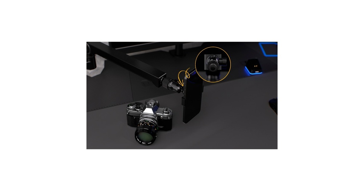ENDORFYBroadcast Low Profile Boom Arm houder  (Zwart)