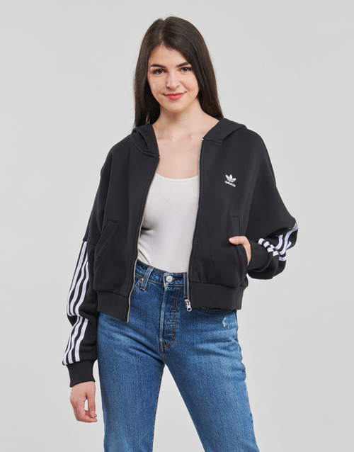 adidas Originals - ZIP HOODIE - Noir