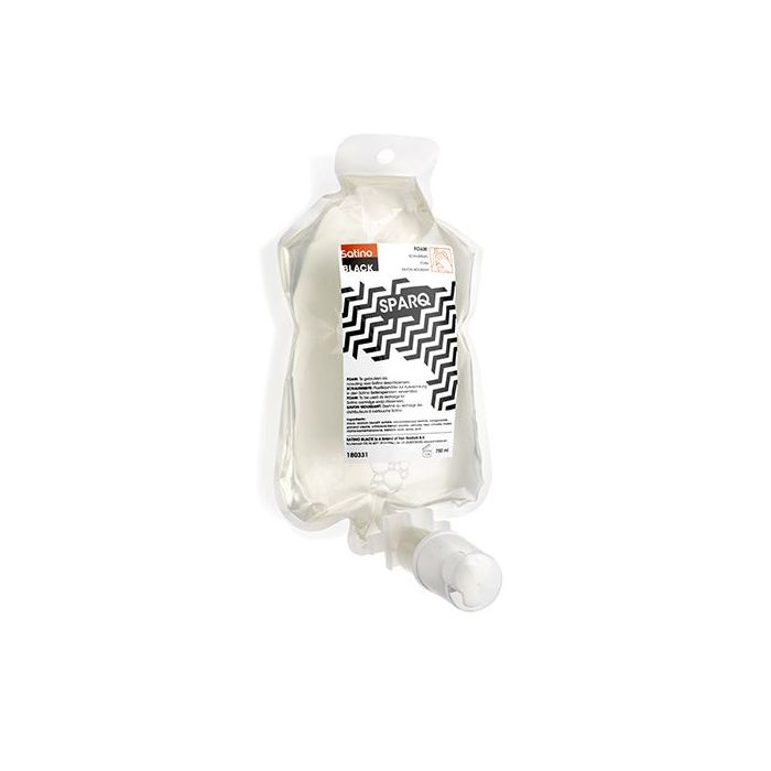 SparQ foamzeep 6st 332260 6x750ml gelijk aan 180331 - alleen andere sticker op verpakking hand soap foam WS schuim