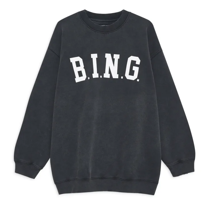 Anine Bing Sweat Tyler Bing Coton Bio | Noir