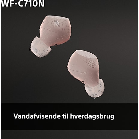 Sony WF-C710N trådløse in-ear høretelefoner - lyserød