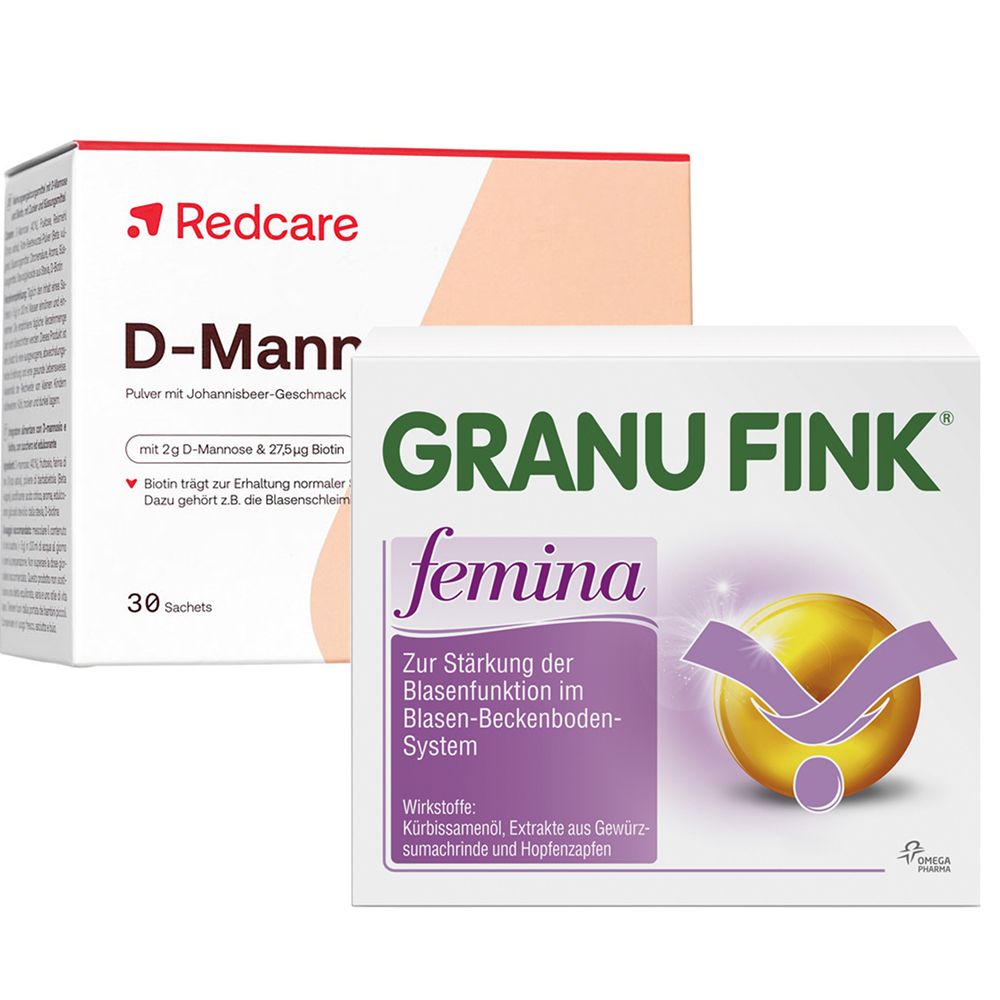 Redcare D-Mannose + GRANU FINK® femina