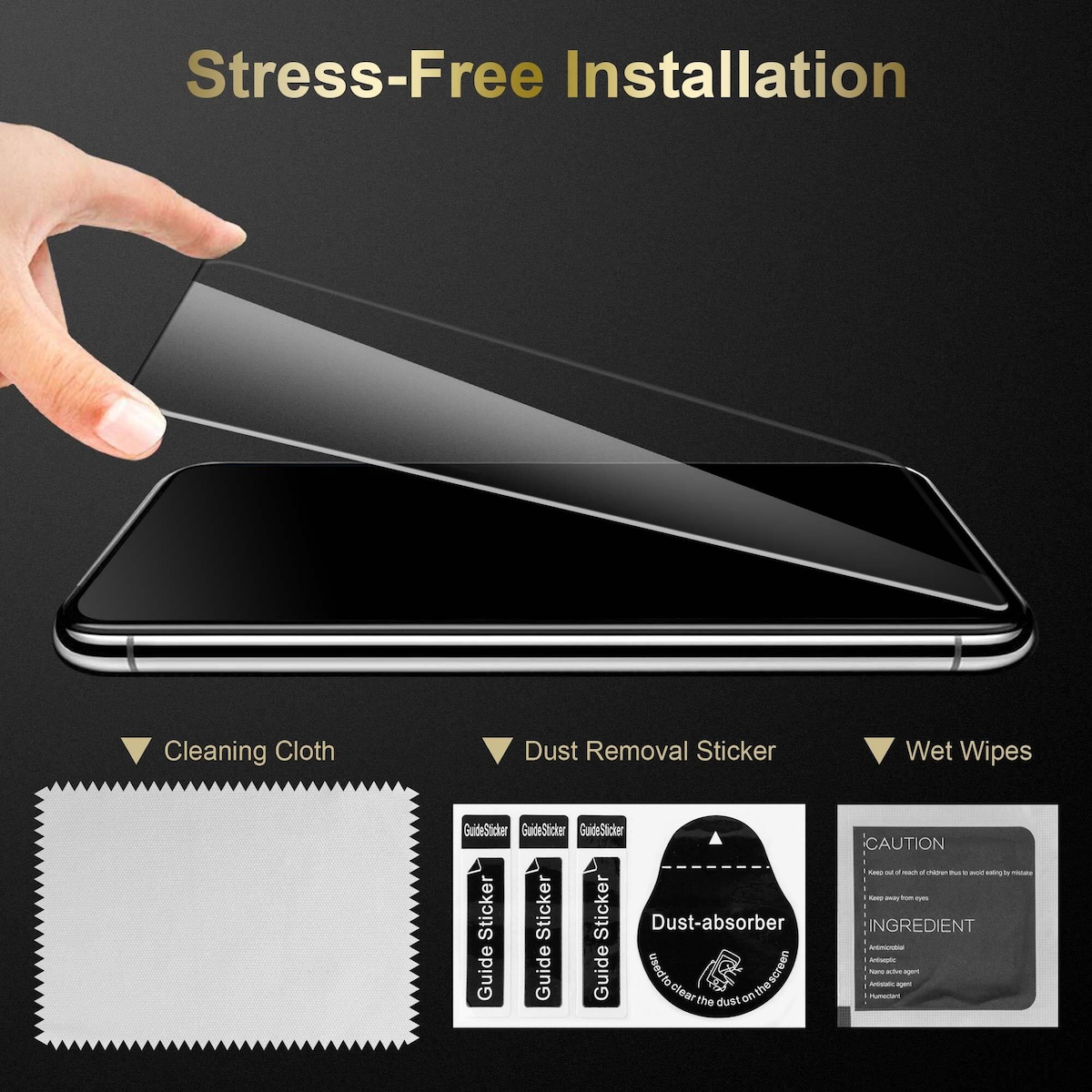 Honor 9S / Huawei Y5P 3x Skjermbeskytter Skärmskydd