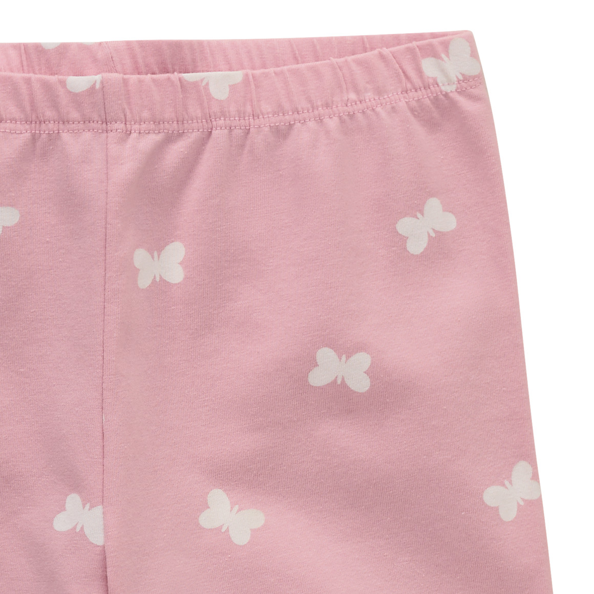 Topolino Mädchen Radler mit Schmetterling-Allover rosa