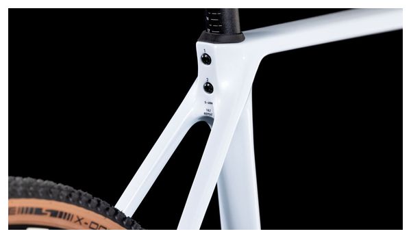 Vélo de Cyclocross Cube Cross Race C:62 Race Sram Rival XPLR eTap AXS 12V 700 mm Blanc Polar 2025