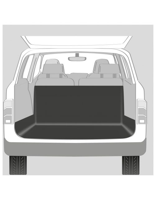 Trixie Autodeken Kofferbak - Hondenautoaccessoire - 1.20x1.50 m Zwart