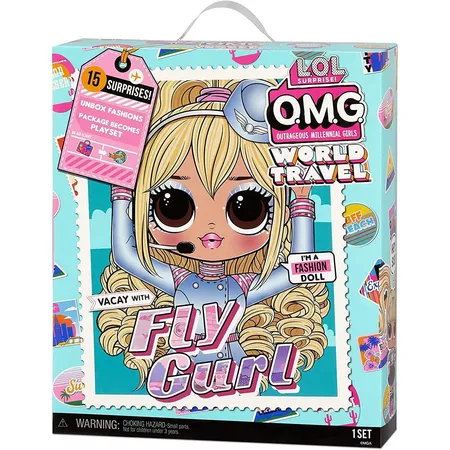 MGA Entertainment L.O.L. Surprise OMG Travel Doll - Fly Gurl