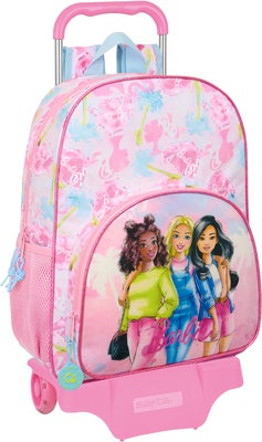 Barbie Trolley Trillekoffert 21L Painterly, Rosa/lyseblå