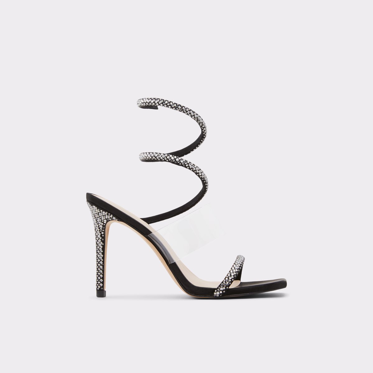 Selima Black Women Heeled sandals