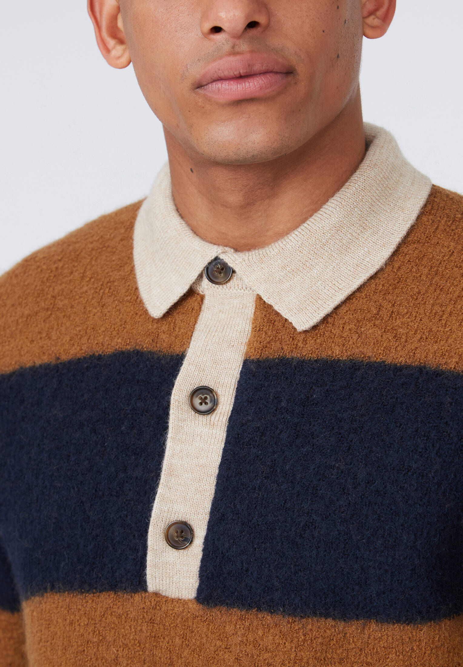 Ben Sherman| Herren Knit Rugby Knit Polo