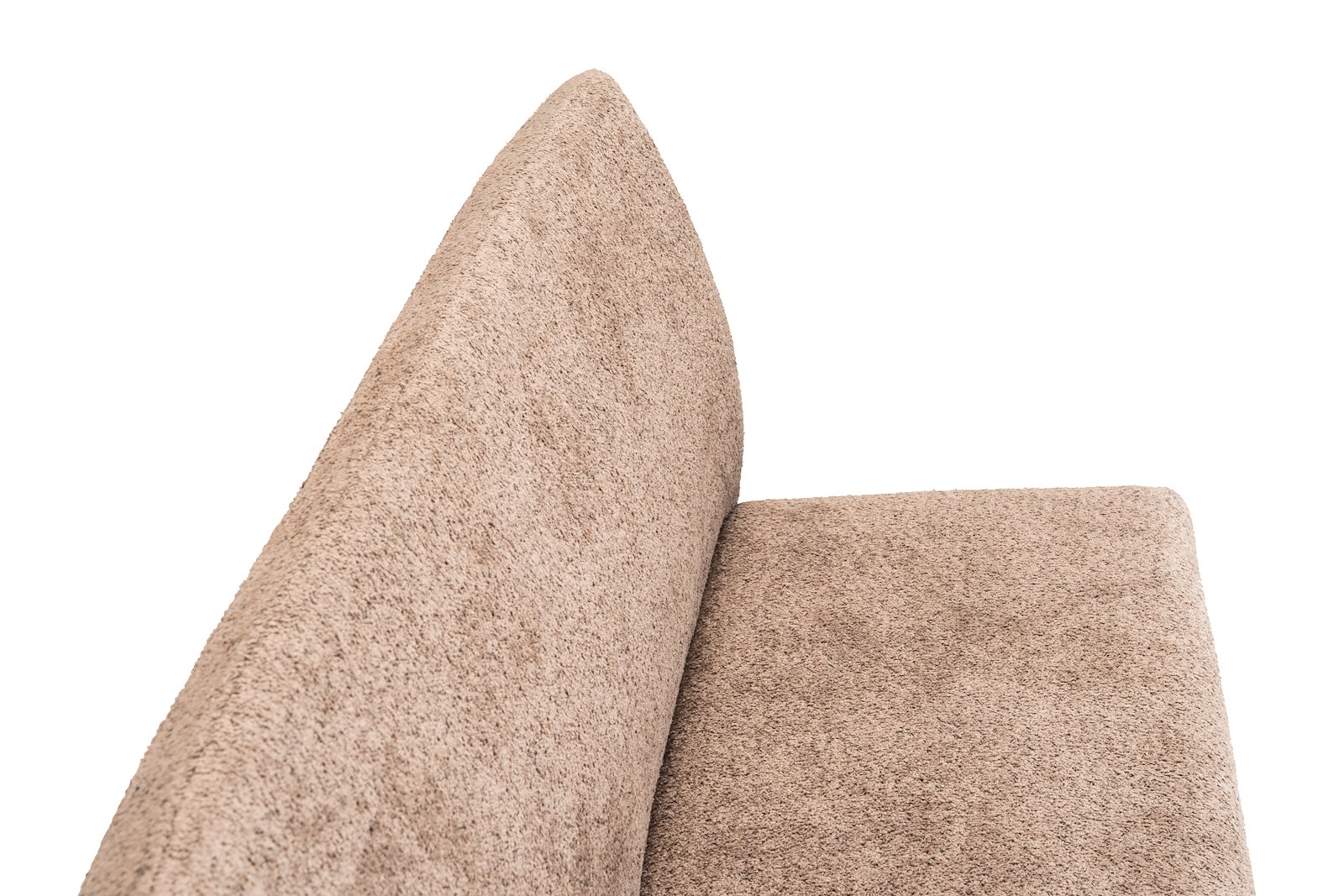 Rigel benk 170 cm. Tekstil Teddy 3613 Light Brown med ben DL10/E018 Black sky