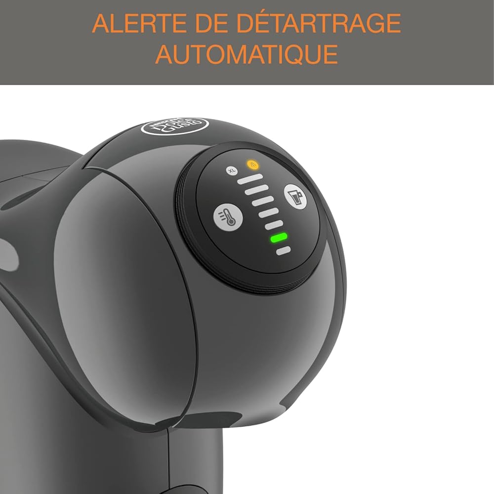 Nescafé Dolce Gusto Krups Machine à café dosettes multi-boissons, 0,8 L, Taille des boissons ajustable, Machine à espresso, Cafetière compacte, Arrêt automatique, Genio S KP243B10 : Cuisine et Maison