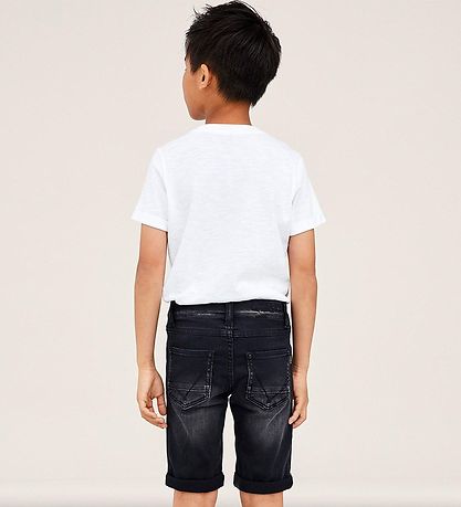 Name It Shorts - Denim - Noos - NkmTheo - Blåck Denim