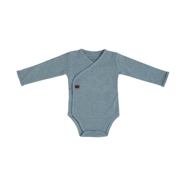 Baby's Only Melange Romper Lange Mouw Stonegreen Mt. 50