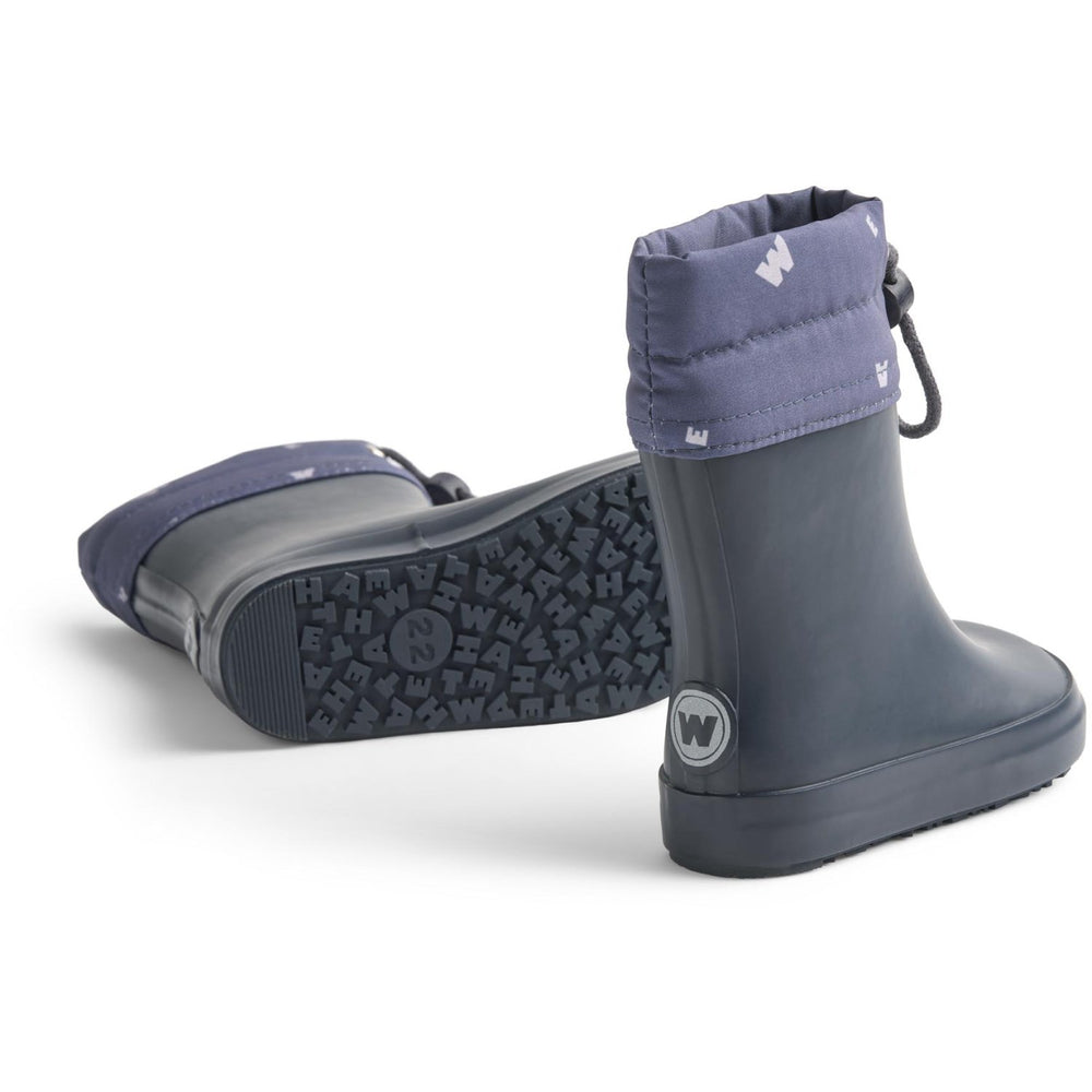 Køb Wheat Navy Barefoot Gummistøvler Zerro