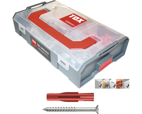 Assortimentsdoos Tox L-Boxx Mini Allround Tri+S 280 stuks
