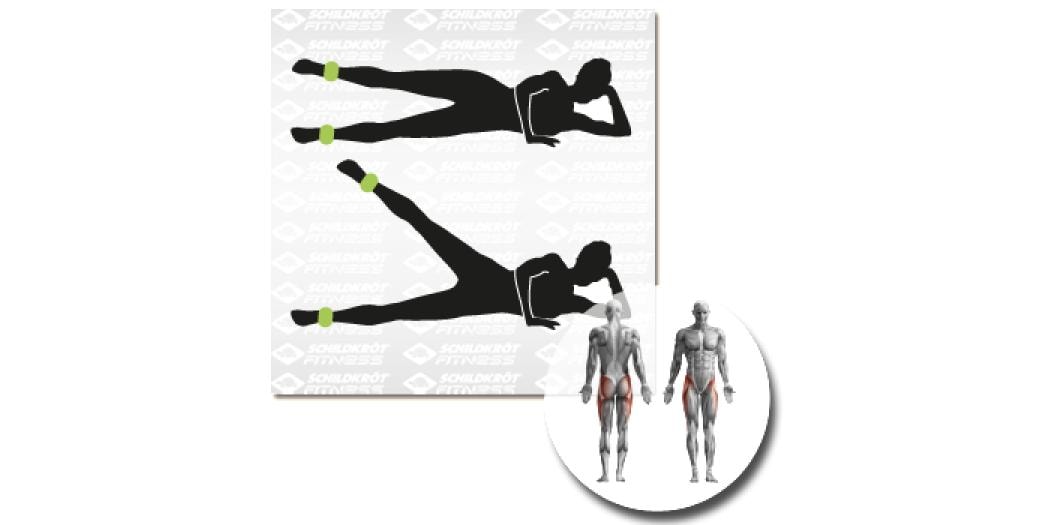 Schildkröt Fitness Gewichtsmanschetten 2 x 0.5 kg Gewichtsmanschetten, 2 Stück