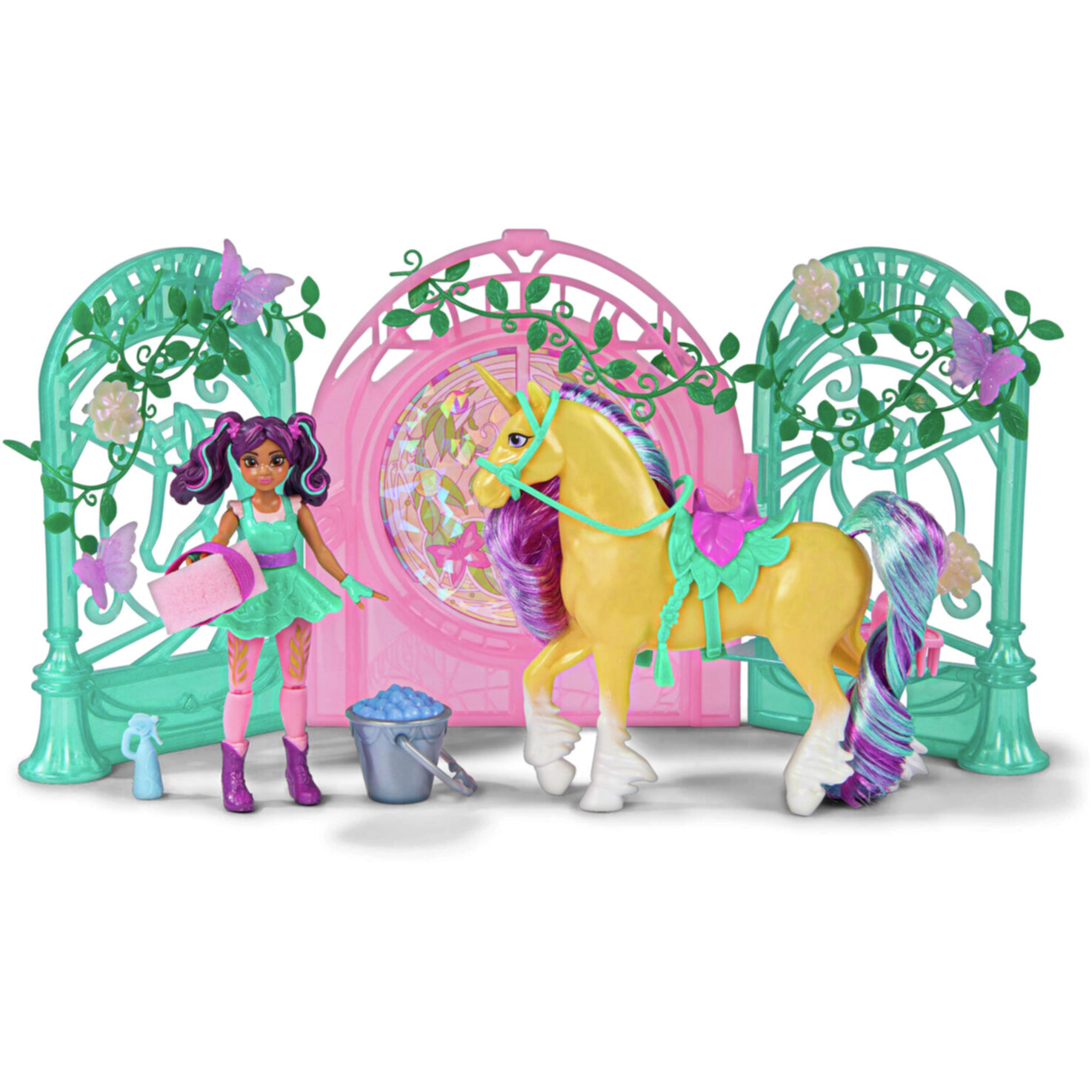 Unicorn Academy - Small Doll Ava & Leaf