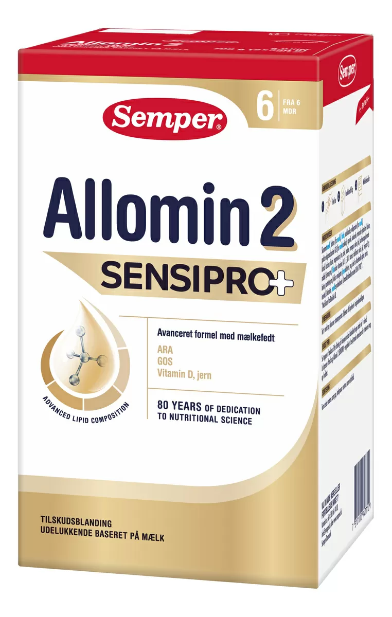 Allomin 2 syrnet - sensipro - 6 mdr   - 700g
