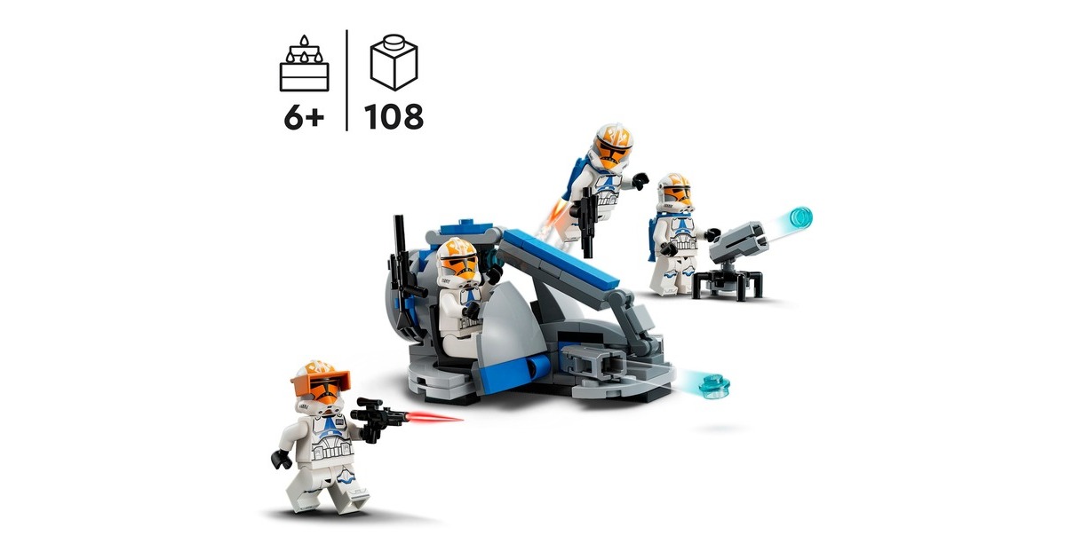 LEGOStar Wars - 332nd Ahsoka's Clone Trooper Battle Pack Constructiespeelgoed  (75359)
