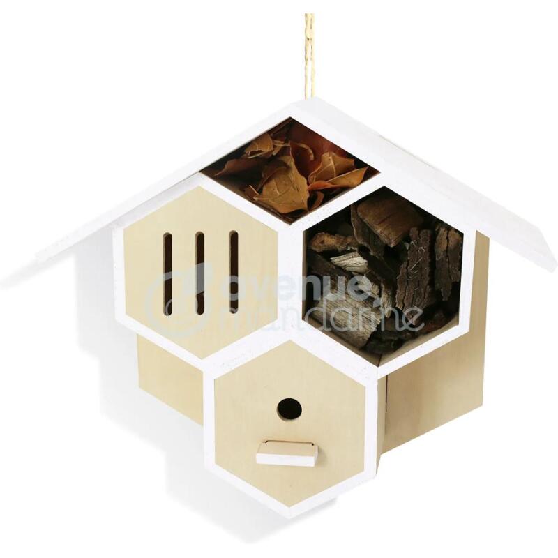 Boîte créative, Hôtel à insectes à construire - Bois
