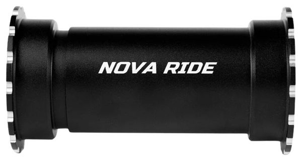 Boitier de pédalier Nova Ride BB86 (PF86 / PF41) 24mm - Argent