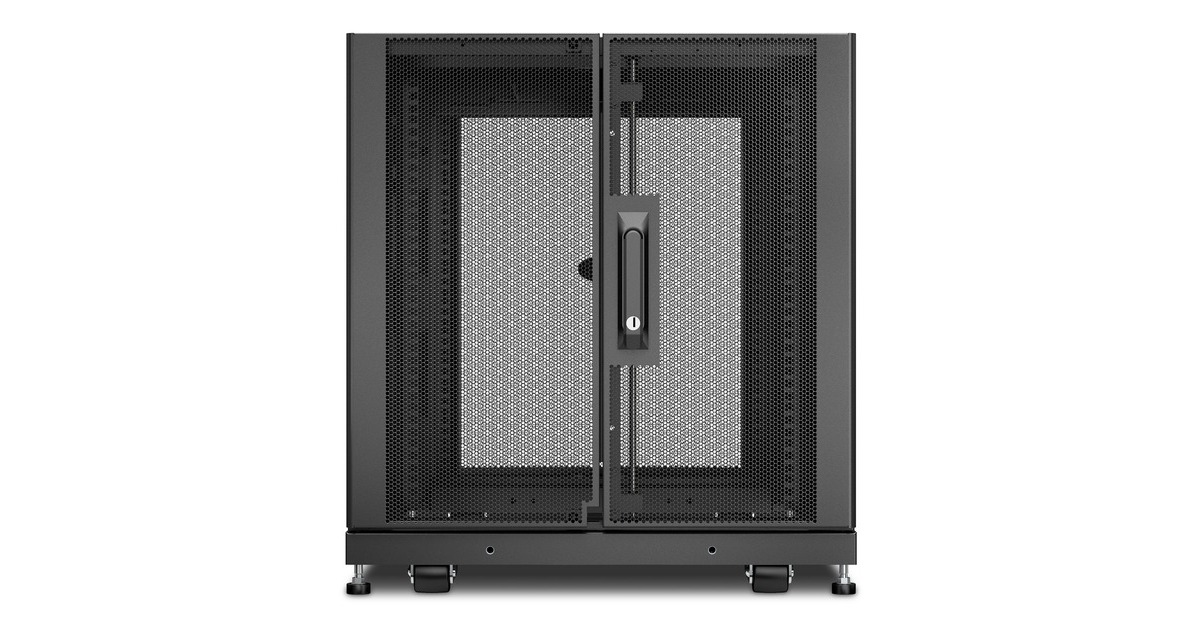 APCNetShelter SX 12U met zijpanelen server rack  (Zwart, 600 x 1070 x 685mm)