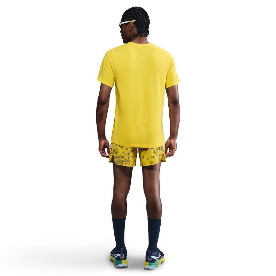 Nike T-shirt Running Dri-FIT Run Trail - Lightening