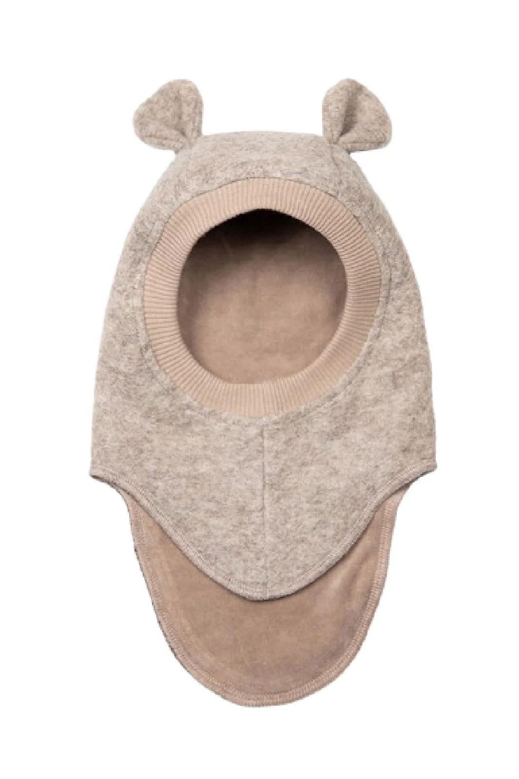 Huttelihut Balaclava Ears Wool 6152 2044 camel melange