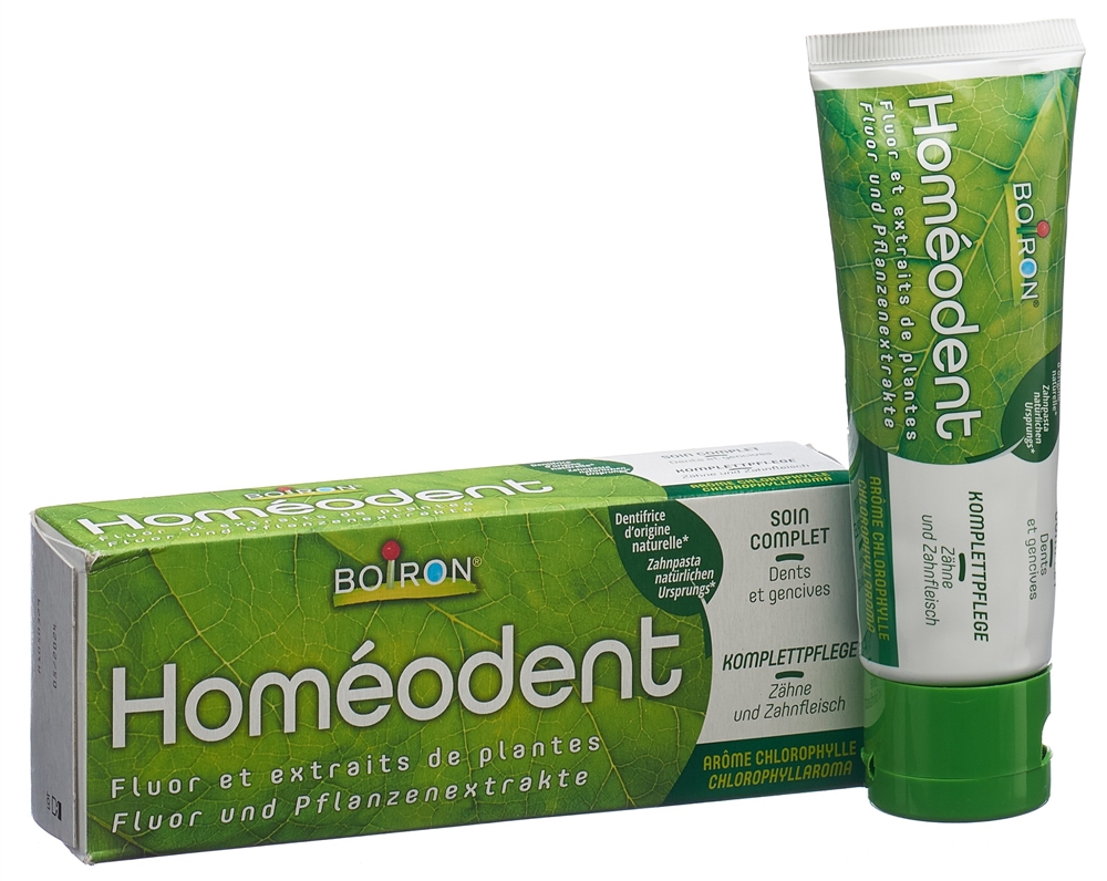 HOMEODENT Zahn- und Zahnfleischpflege komplett Chlorophyll Tb 75 ml