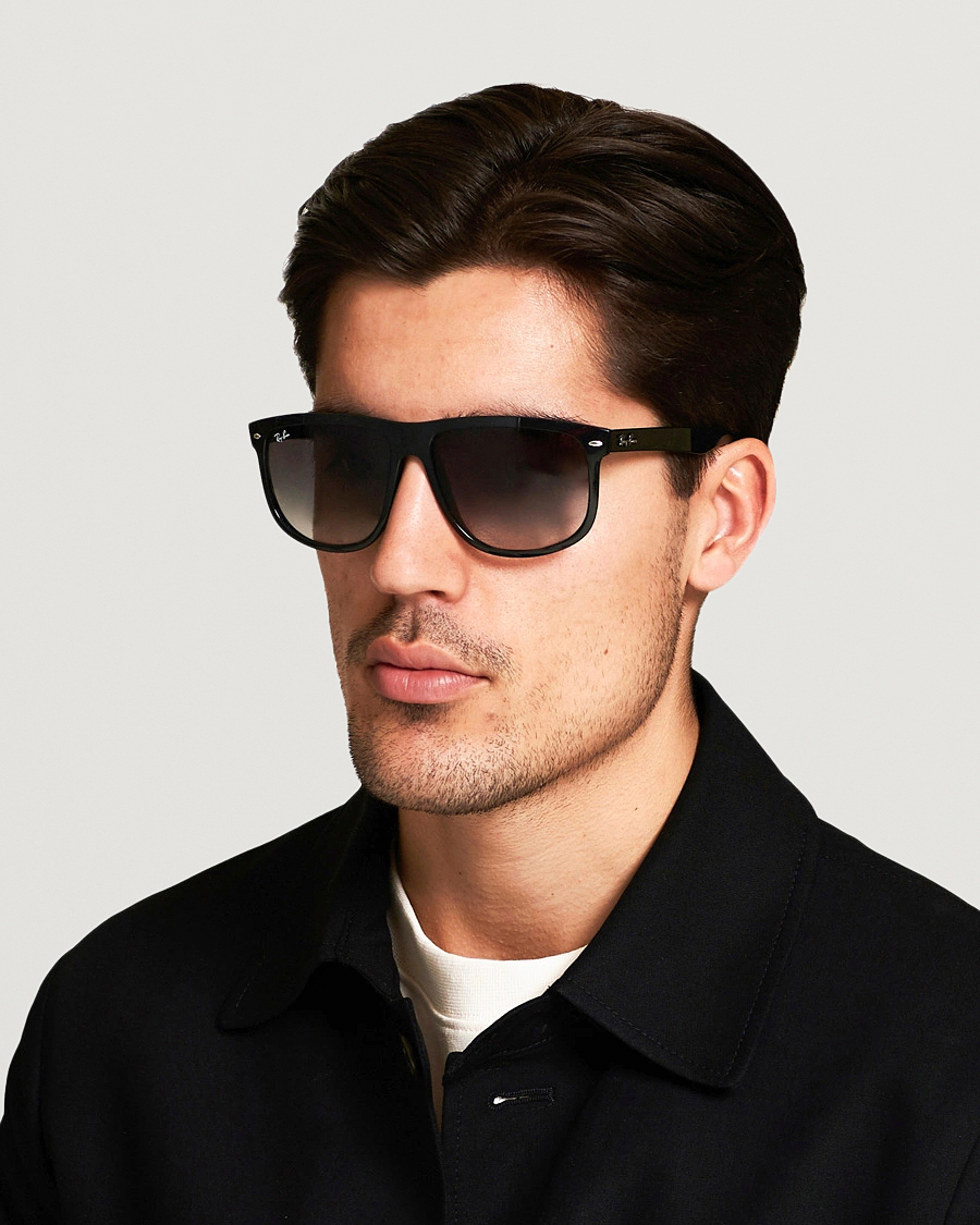 Ray-Ban RB4147 Sunglasses Black/Chrystal Grey Gradient