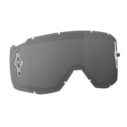 Ecran Masque Scott WORKS DOUBLE GRIS - HUSTLE, SPLIT, OTG, TYRANT - Gris