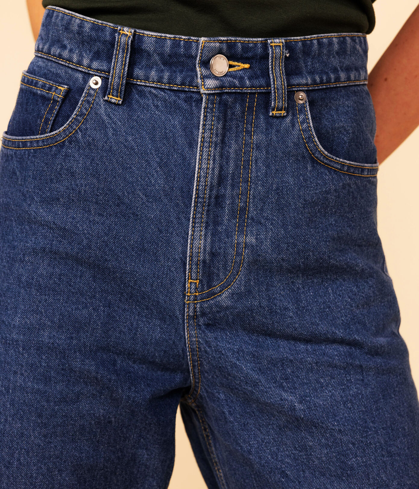 Jean responsable en coton Femme