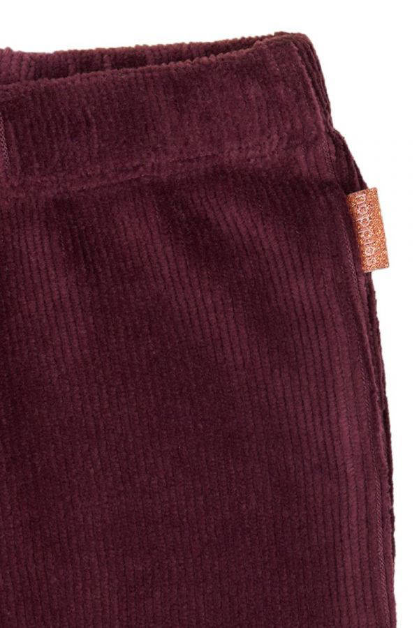 Noppies flared legging aubergine