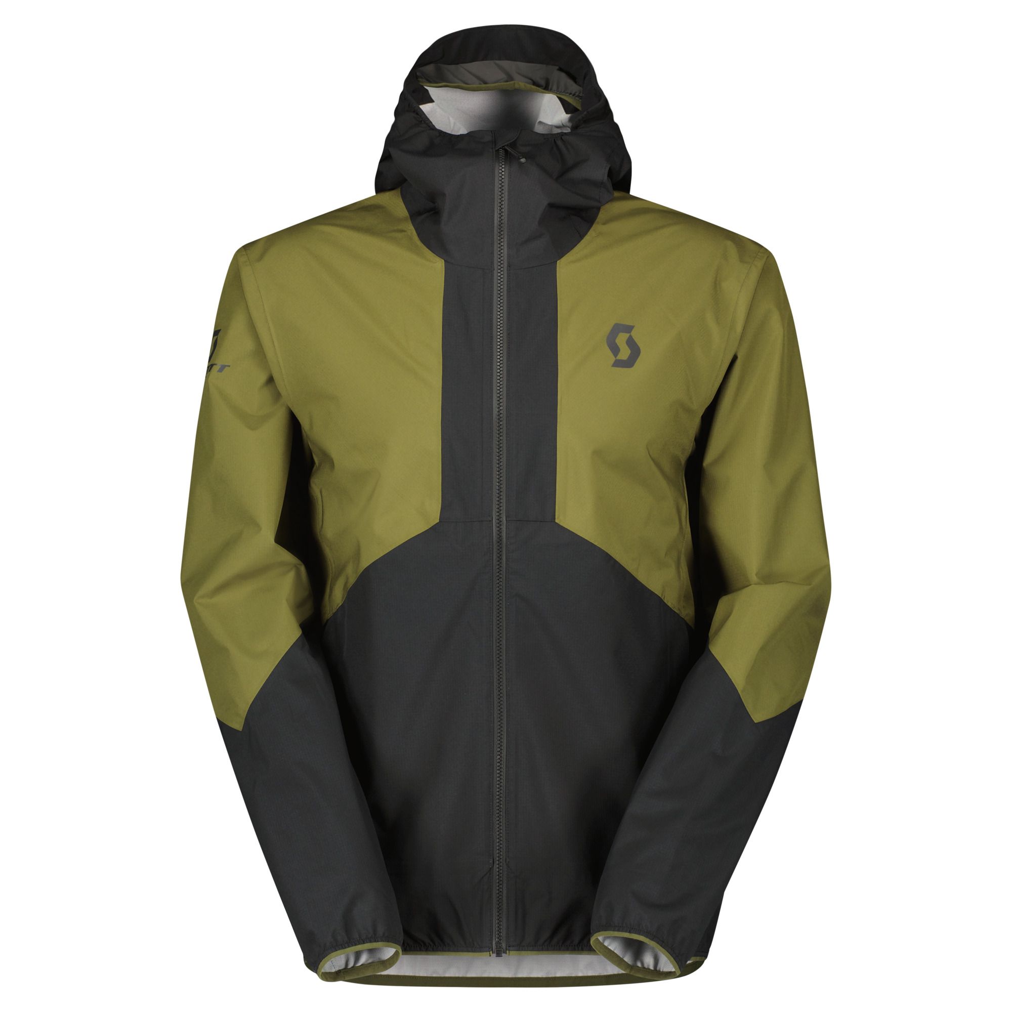 SCOTT Explorair Light Dryo 2.5 Layer Jakke Sort/Grangrøn til Mænd
