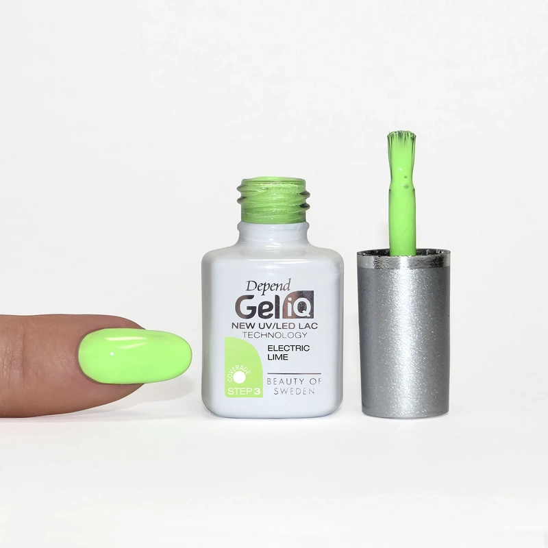 Depend Cosmetic Gel iQ Polish Step 3 - 5 ml - Electric Lime