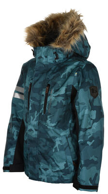 Lindberg Camo Vinterjakke, Lagoon