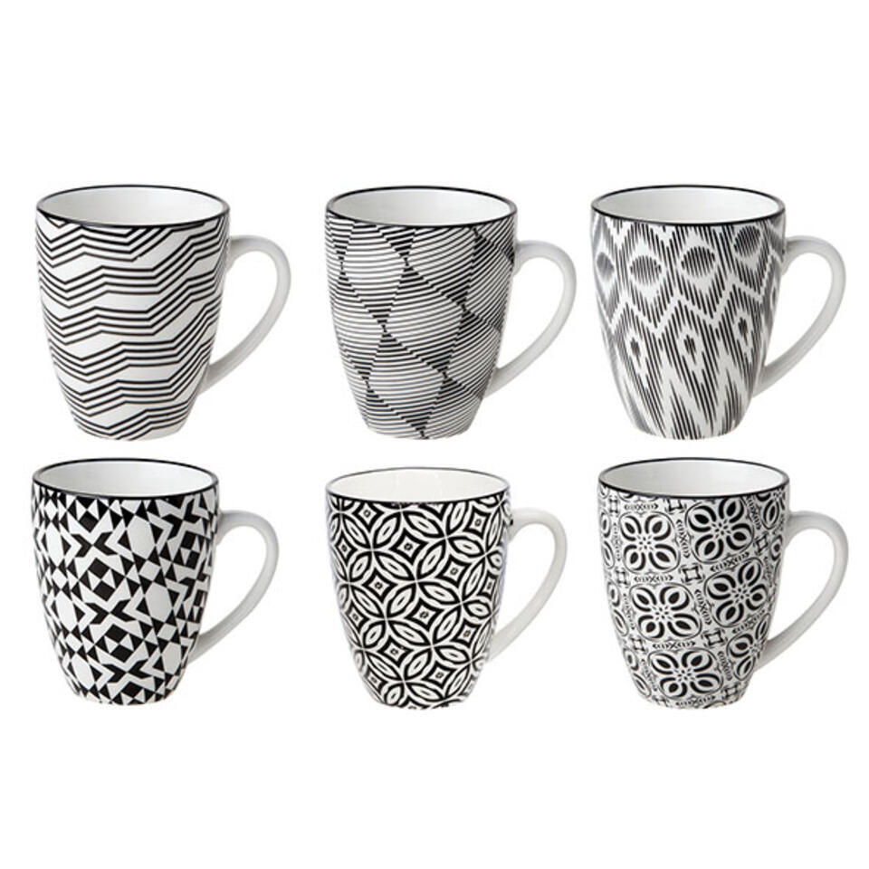 Cosy&Trendy Nikko design mok - 19 cl - Set-6