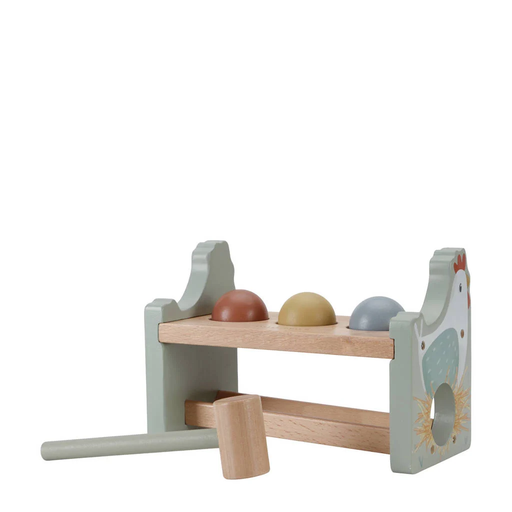 hamerbankje met ballen little farm