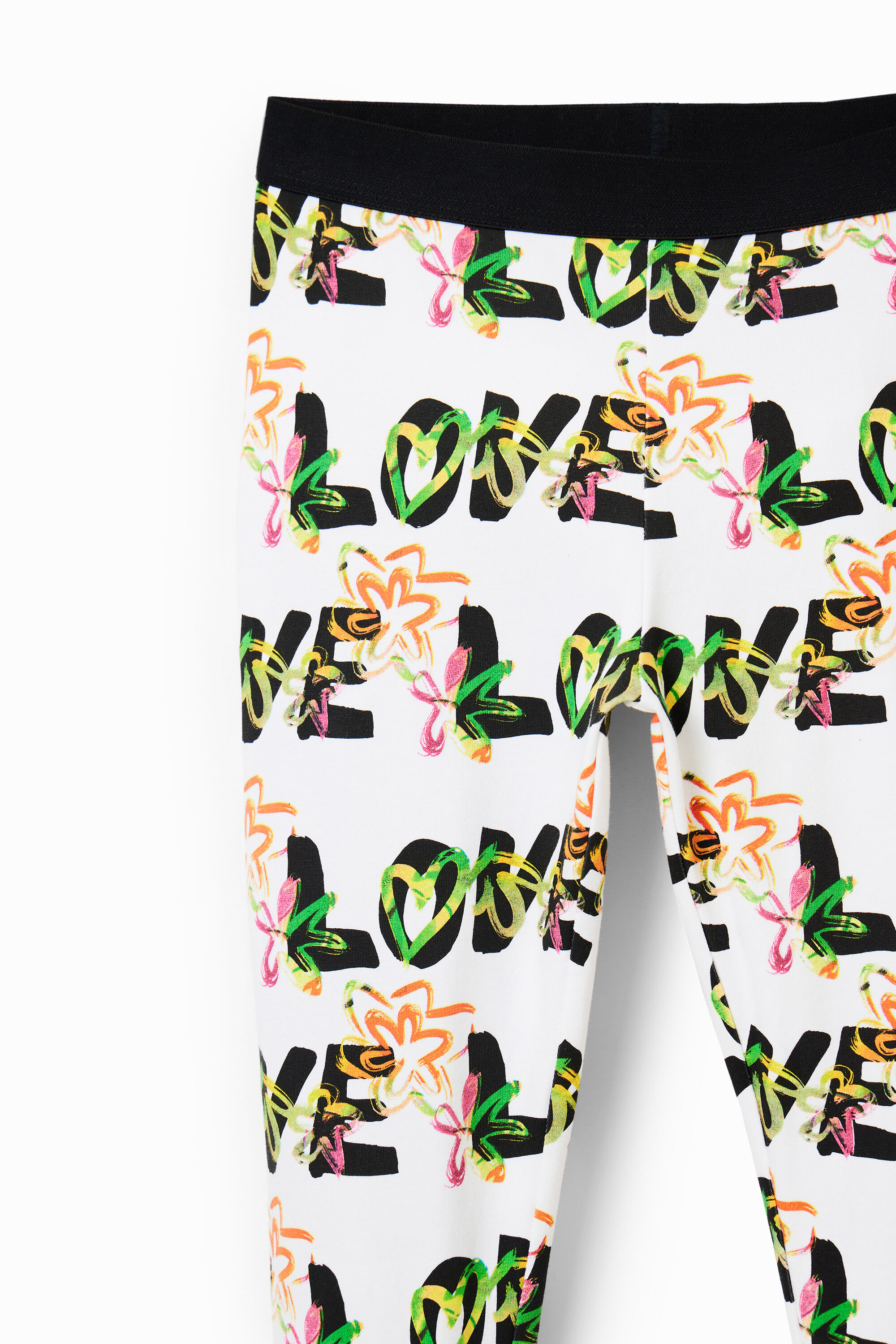 Legging fleurs Love