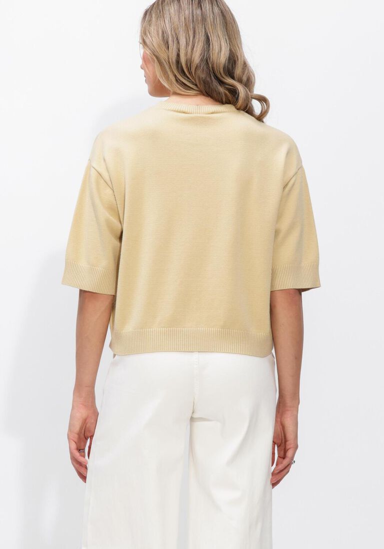 beige studio ar trui isidre viscose knit