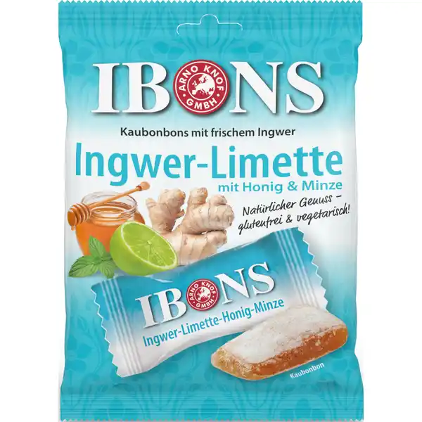 Ingwer-Limette Bonbons